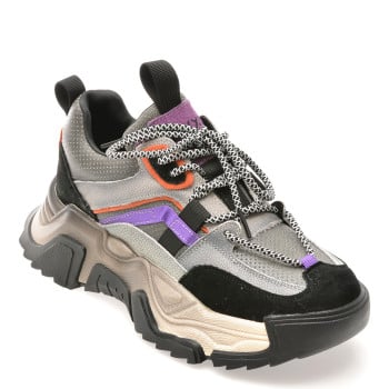 Pantofi sport GRYXX gri, 6969, din piele naturala