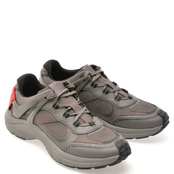 Pantofi sport HUGO gri, 8581, din material textil