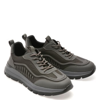 Pantofi sport GRYXX gri, 68035, din piele ecologica