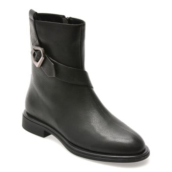 Ghete ALDO negre, W15307, din piele naturala