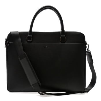 Geanta ALDO neagra, PRYSIEN 008, din piele ecologica