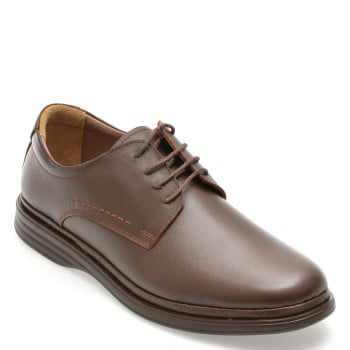 Pantofi eleganti BITE THE BULLET maro, FL500, din piele naturala