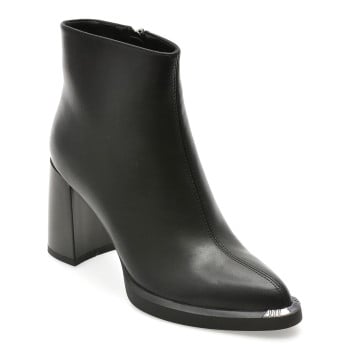 Botine FLAVIA PASSINI negre, AC5995, din piele naturala