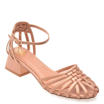 Sandale LAURA BIAGIOTTI bronz, 9031, din piele ecologica