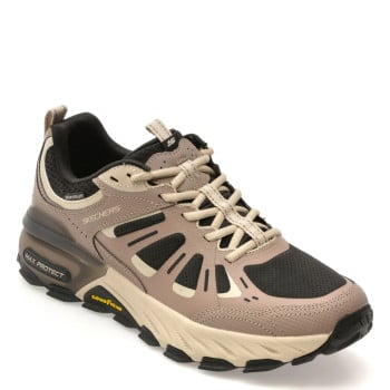 Pantofi sport SKECHERS gri, MAX PROTECT, din material textil