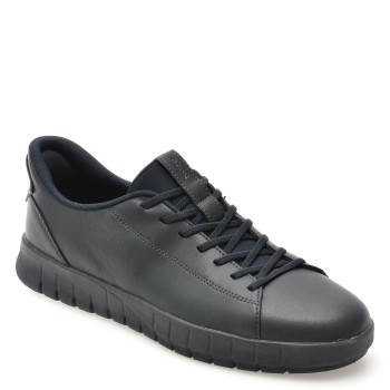 Pantofi sport GEOX bleumarin, U56MAA, din piele naturala