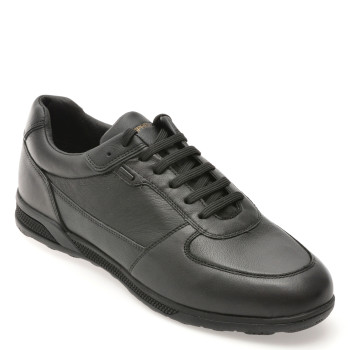 Pantofi sport GEOX negri, U56MTB, din piele naturala