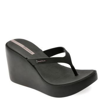 Papuci IPANEMA negri, 8362650, din pvc