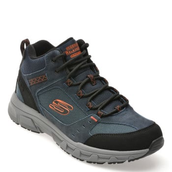 Ghete SKECHERS bleumarin, OAK CANYON, din material textil