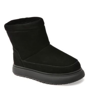 Ghete EPICA negre, 1156, din piele intoarsa