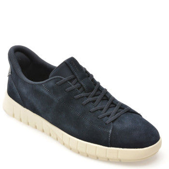 Pantofi sport GEOX bleumarin, U56MAA, din piele intoarsa