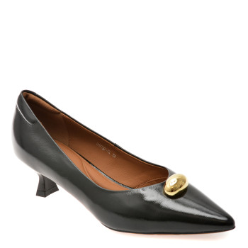 Pantofi eleganti EPICA negri, D97727, din piele naturala