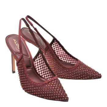 Pantofi eleganti ALDO visinii, MARCIANA 668, din material textil