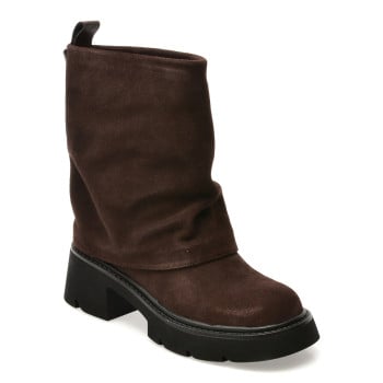 Ghete FLAVIA PASSINI maro, 56153, din piele intoarsa