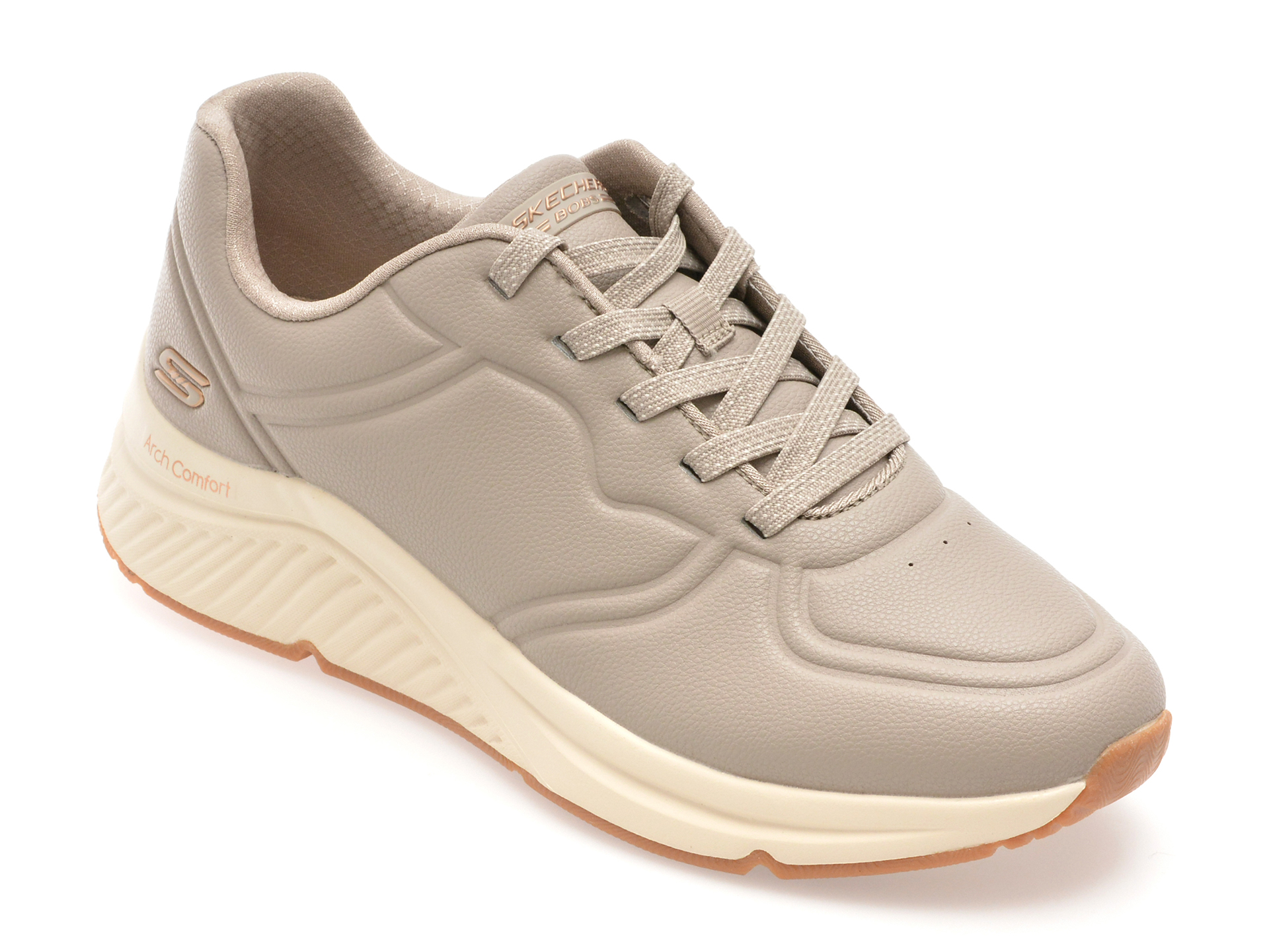 Pantofi sport SKECHERS gri, 117560, din piele ecologica